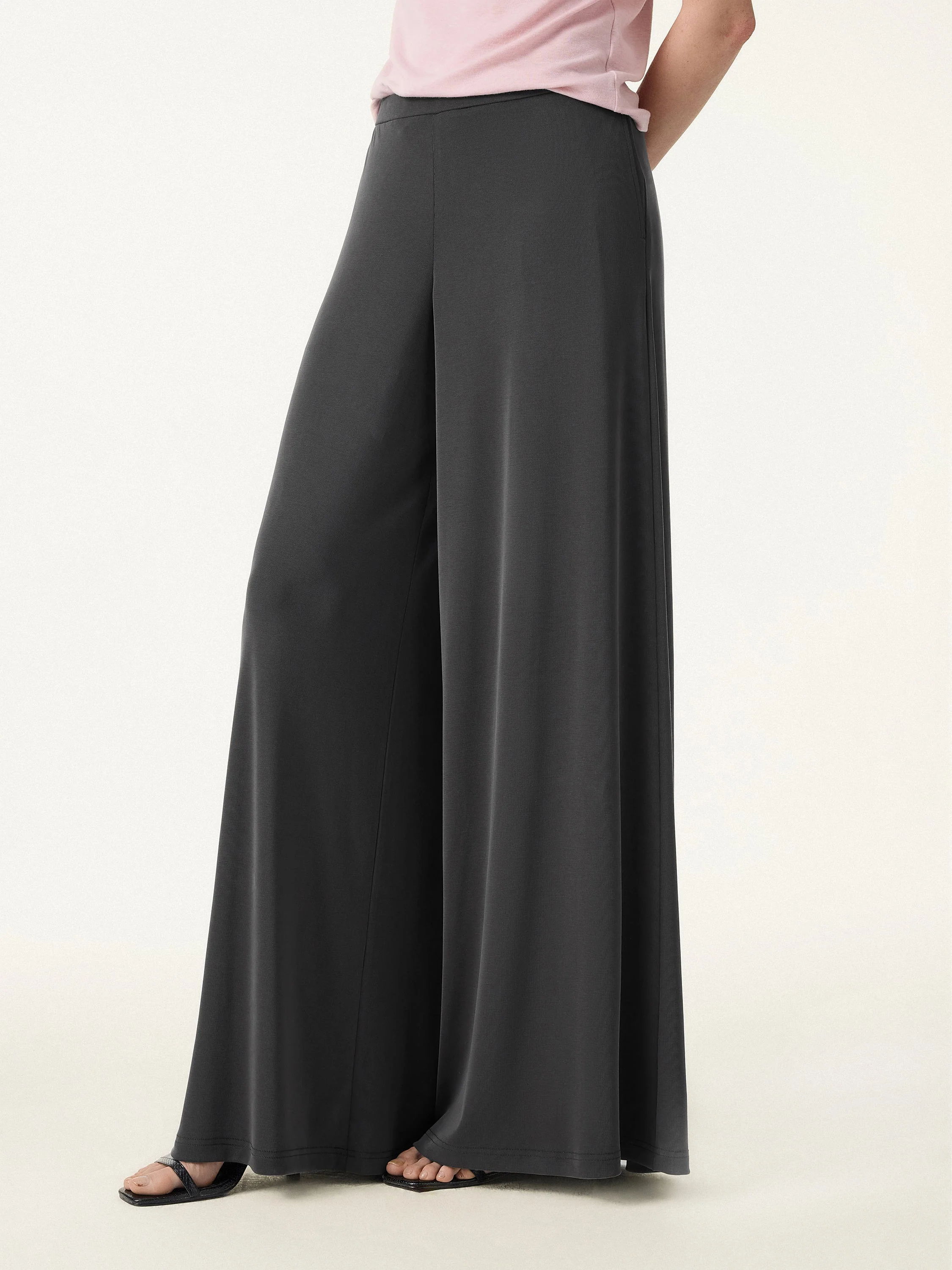 Black Boat Neck Top